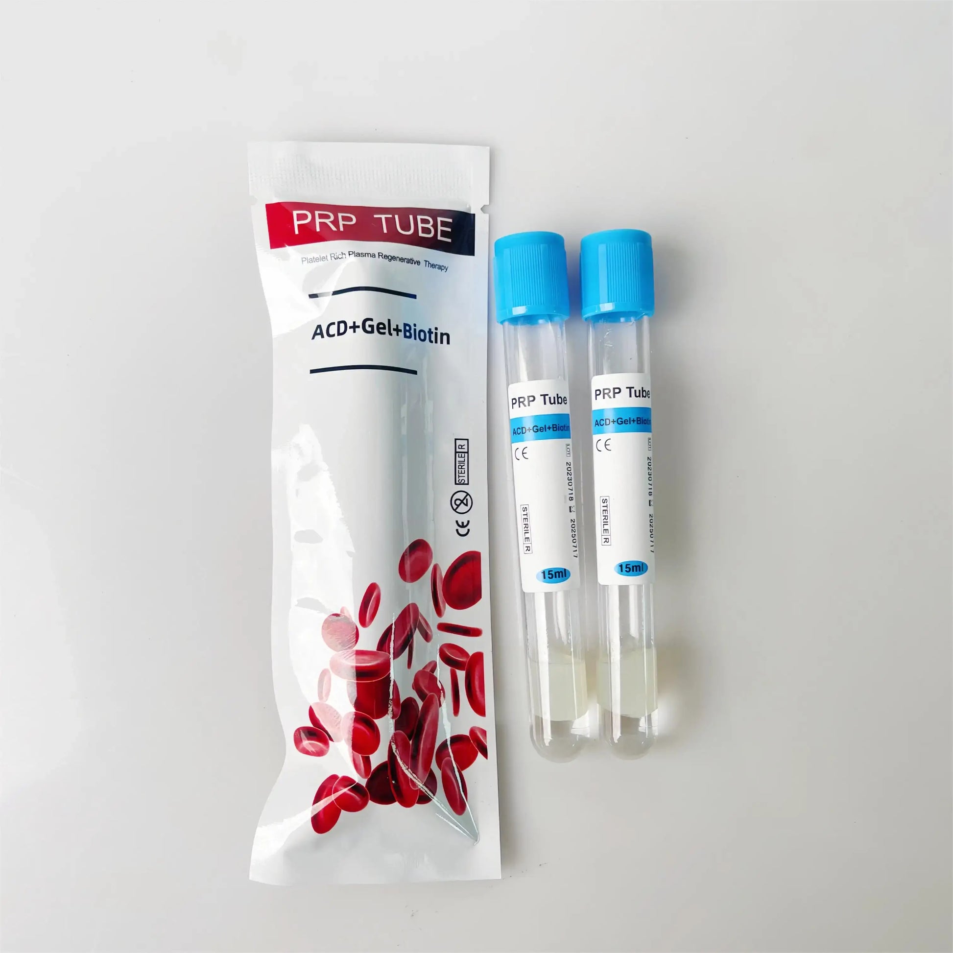 Aesthetic Bee 10Ml Biotin PRP Tube, wound healing scar healing hair growth  C.E certified medical grade