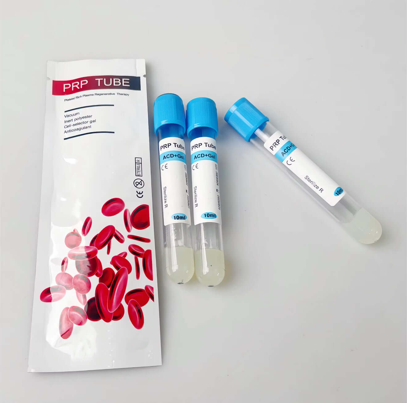 PRP Vacuum Blood Collection Tubes with Anticoagulant