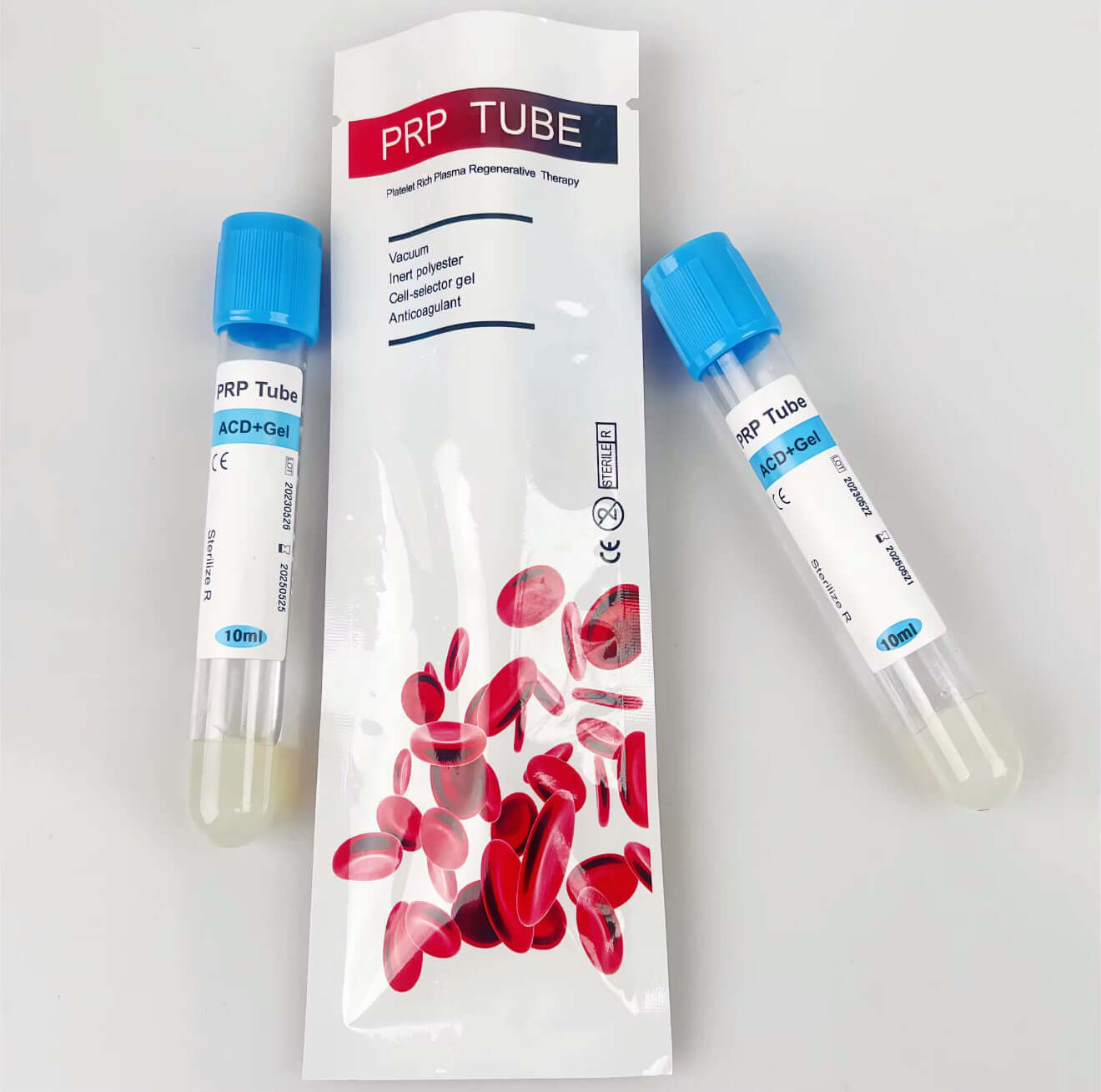 PRP Vacuum Blood Collection Tubes with Anticoagulant
