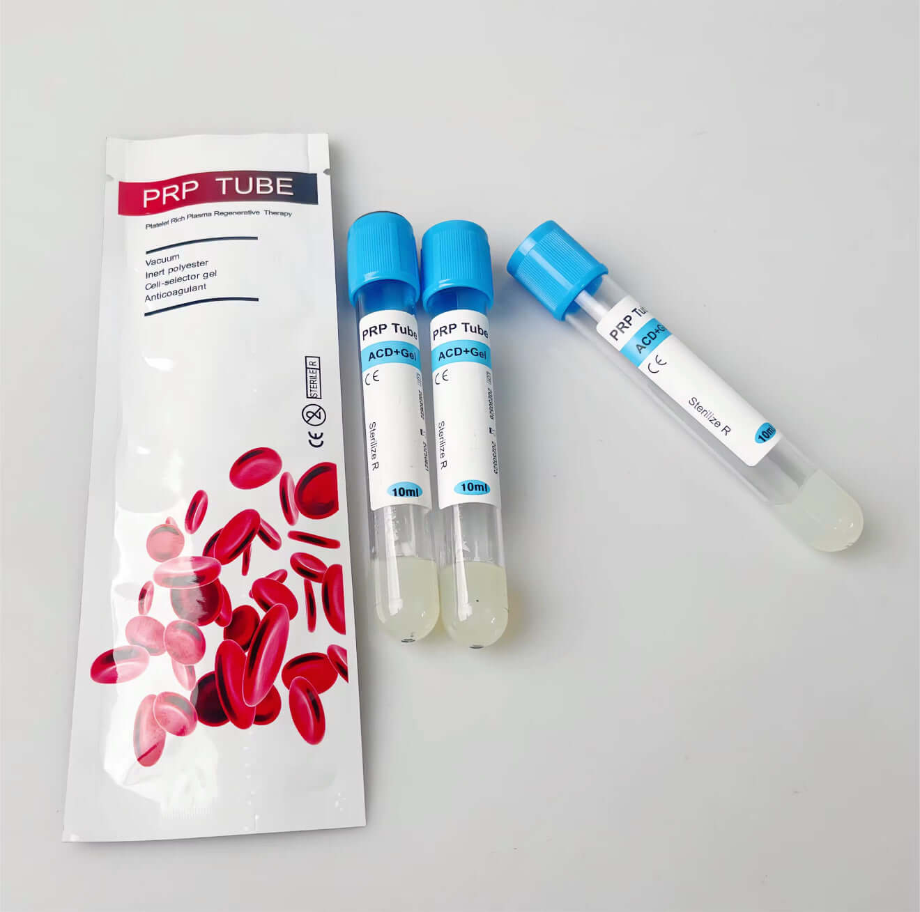 PRP Vacuum Blood Collection Tubes with Anticoagulant